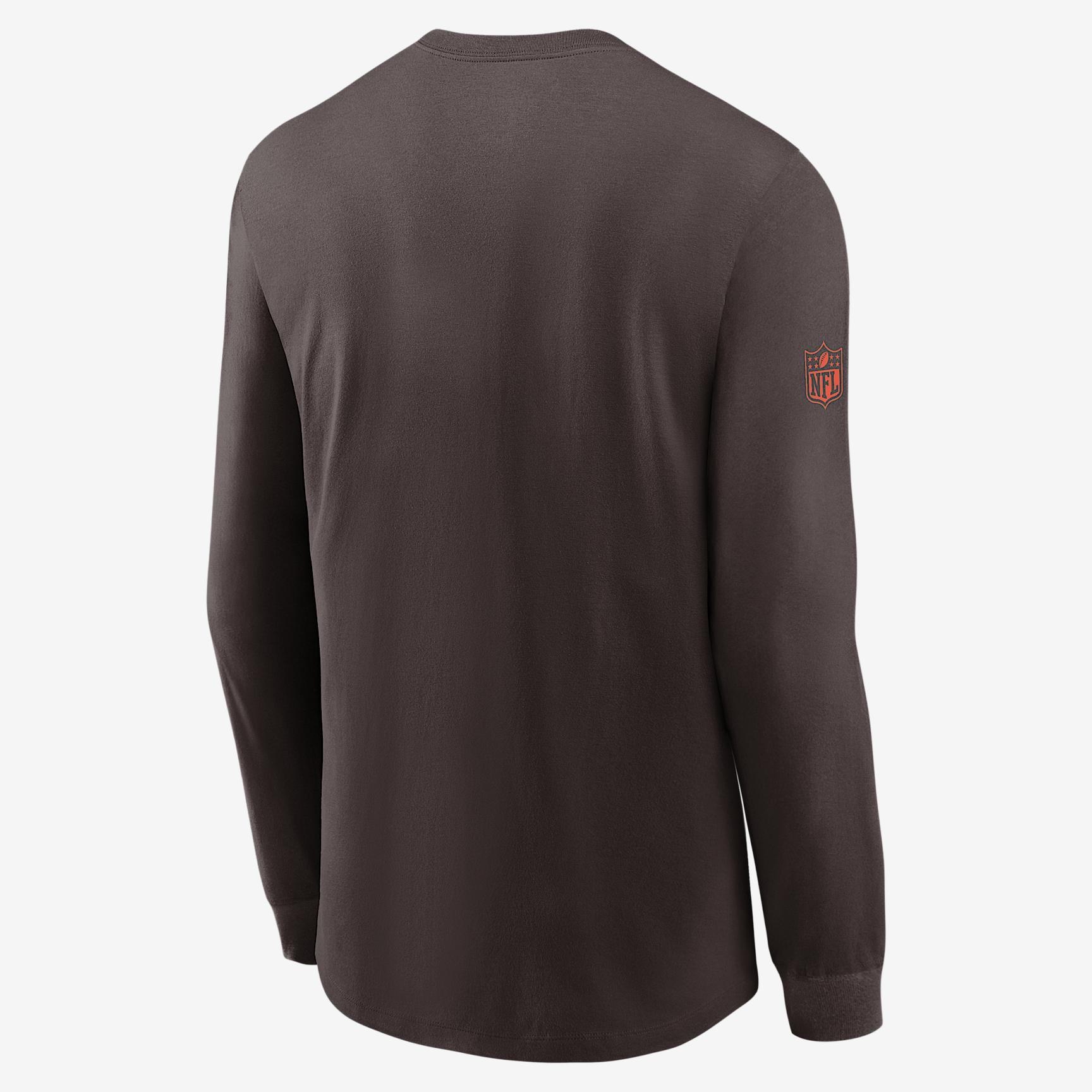 Oregon Sideline Nike Men's Dri-FIT College Long-Sleeve T-Shirt Product Image