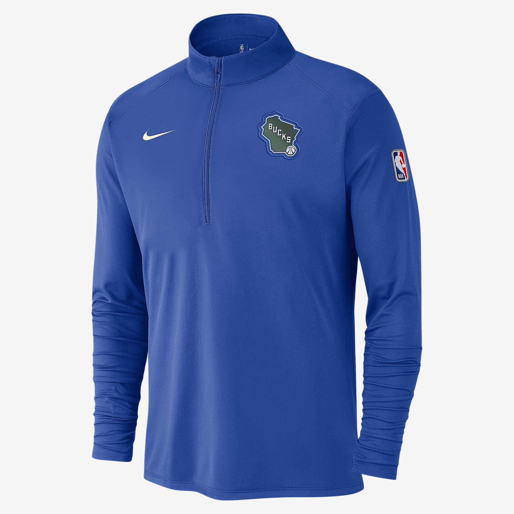 Minnesota Timberwolves City Edition Nike Men's Dri-FIT NBA 1/2-Zip Long-Sleeve Top Product Image