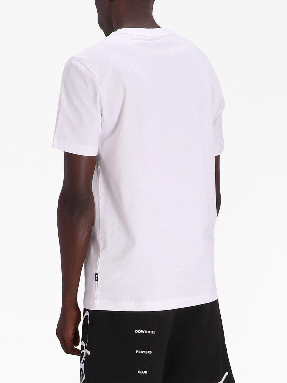 logo-print cotton T-shirt Product Image