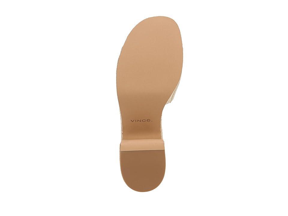 Margo Metallic Espadrille Slide Sandals Product Image