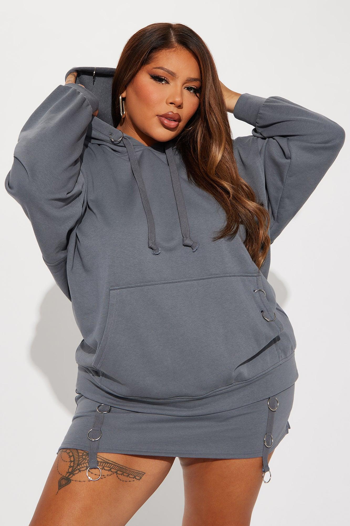 Meeks Skirt Set - Grey Product Image