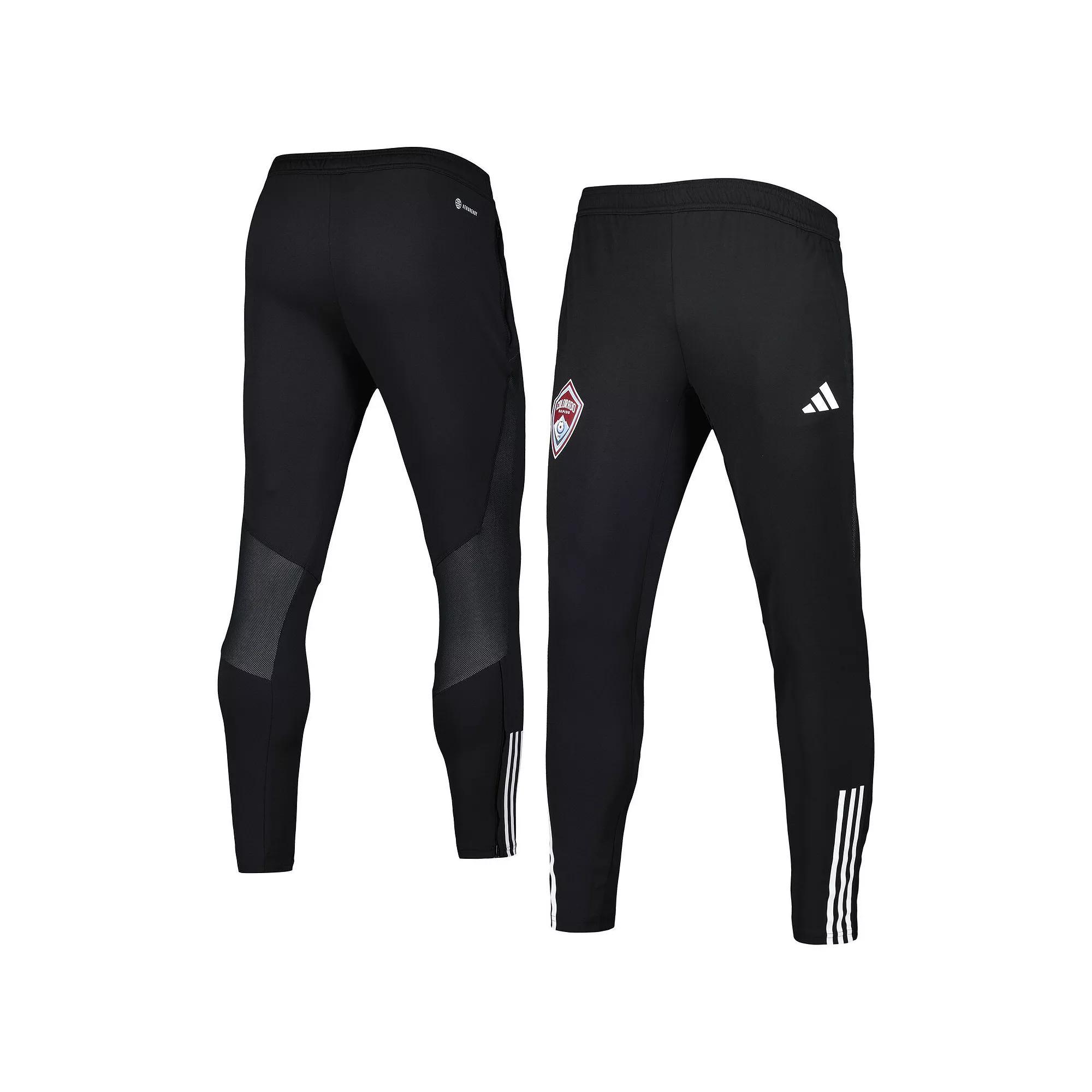 Mens adidas Black Colorado Rapids 2023 On-Field Team Crest AEROREADY Training Pants Product Image