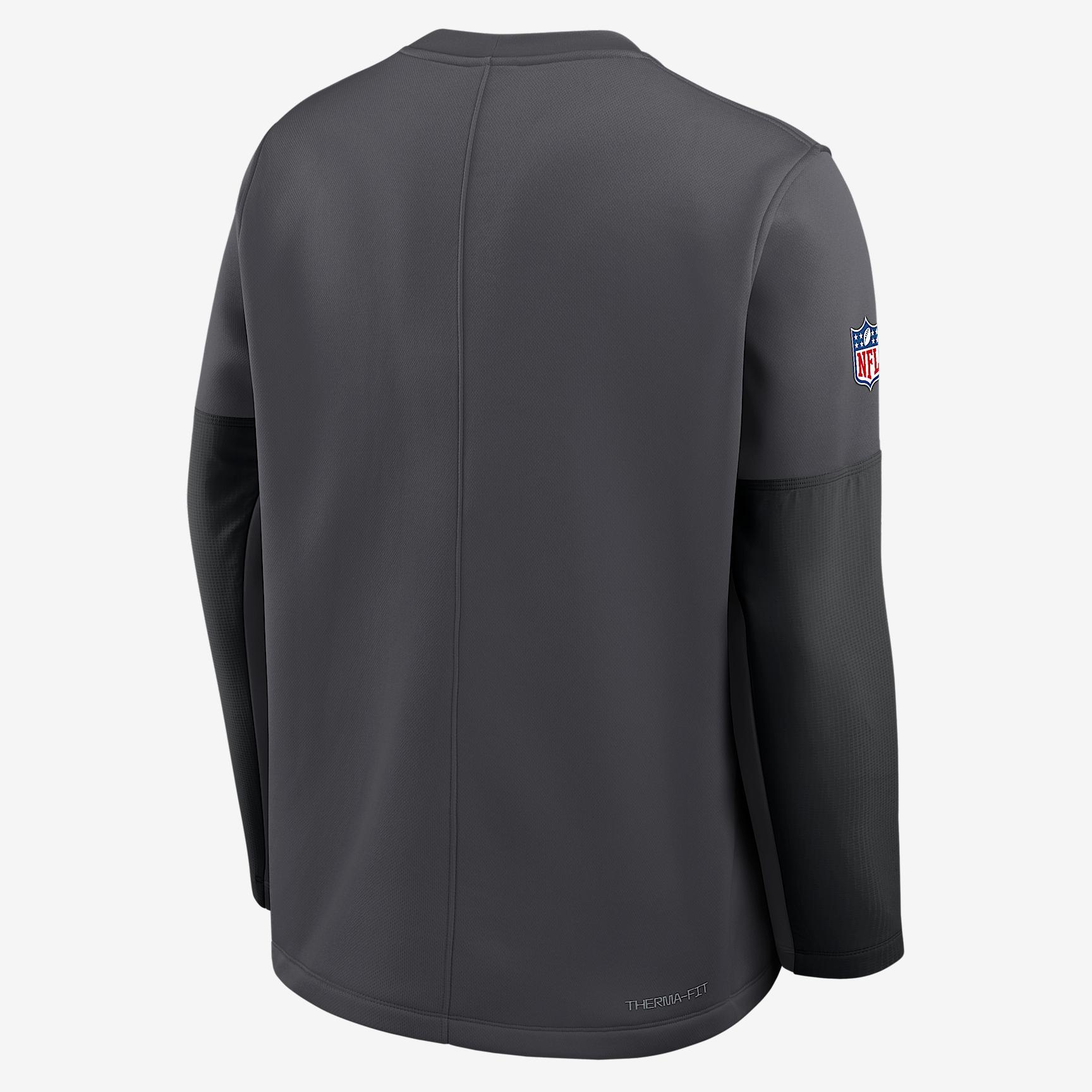 Cleveland Browns Scripted To Win Sideline Coach Men's Nike Therma-FIT NFL Long-Sleeve T-Shirt Product Image
