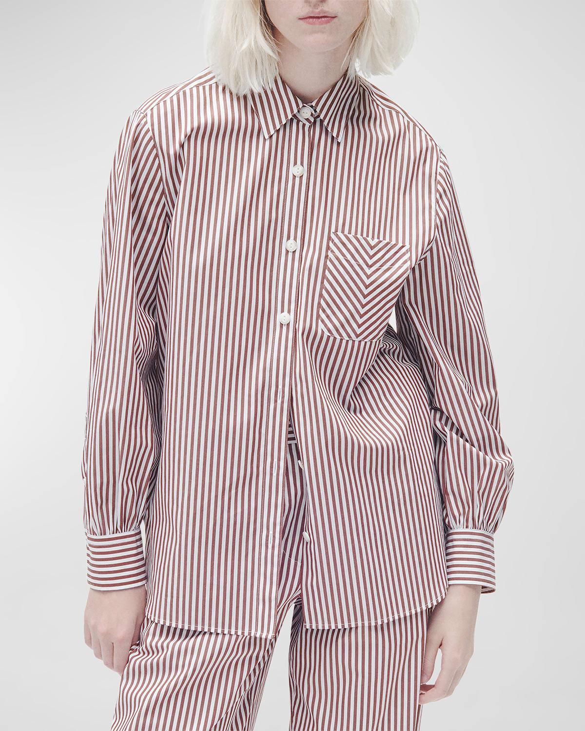 rag & bone Maxine Cotton Button Down Shirt Product Image