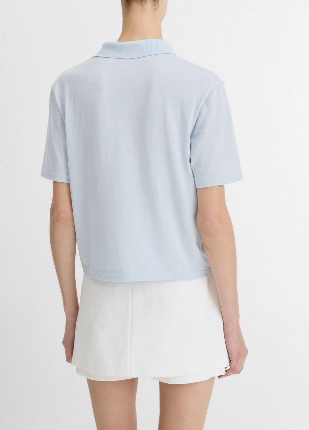 Easy Cotton Polo Shirt Product Image