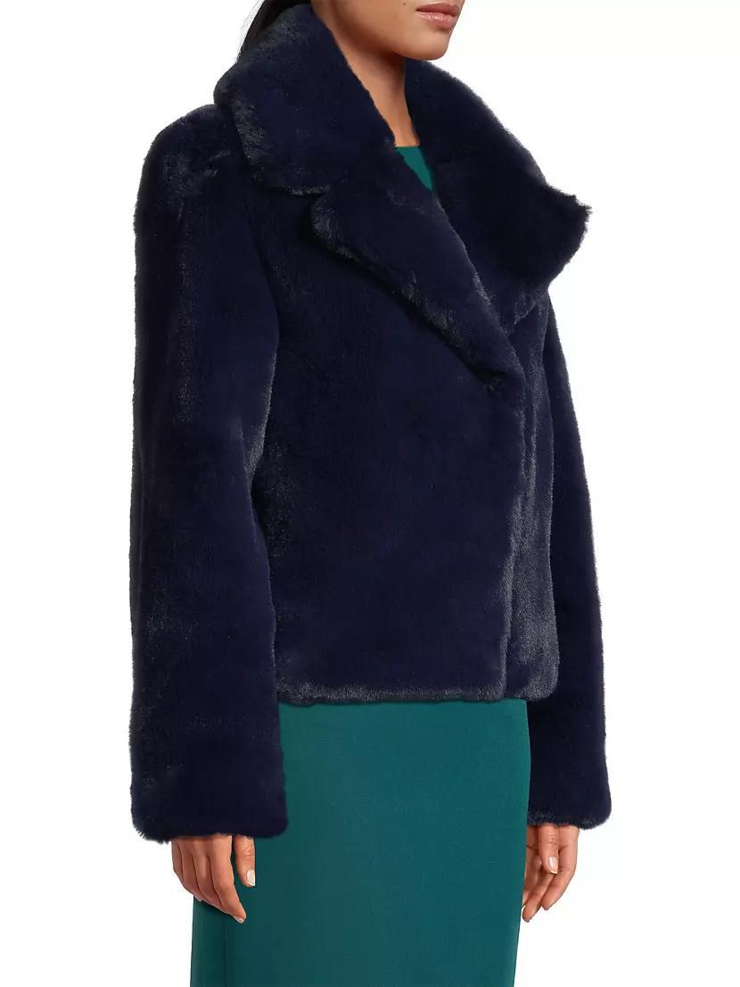 Faye Faux Fur Coat Product Image