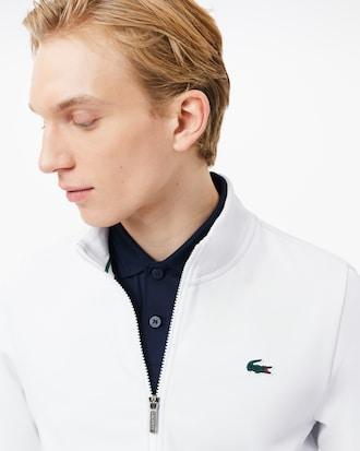 Men's Zip-Up Tennis Sweatshirt Product Image
