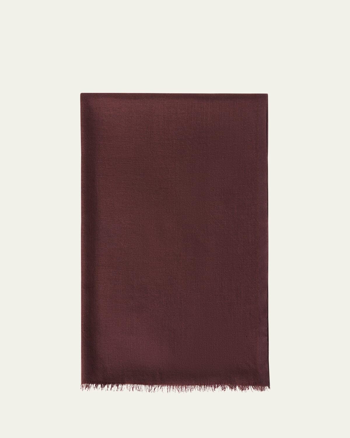 Womens Aria Cashmere & Silk-Blend Stole Product Image