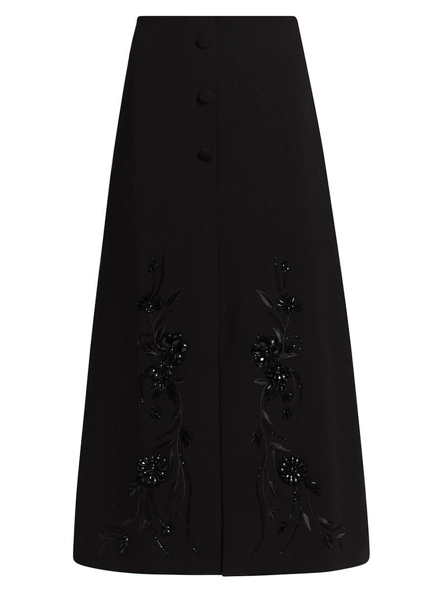 Womens Ophelia Beaded Maxi Skirt Product Image