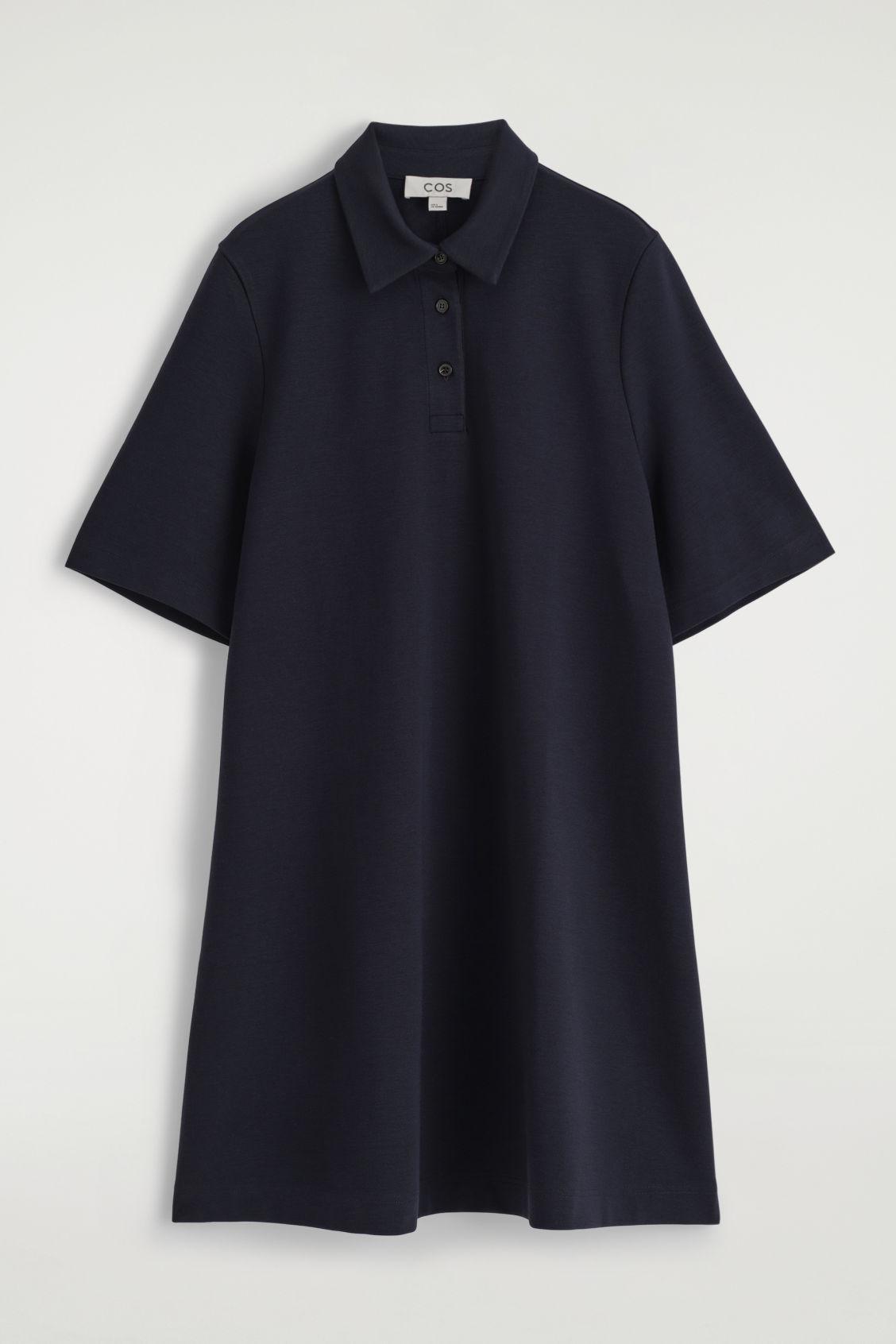 JERSEY POLO MINI DRESS Product Image