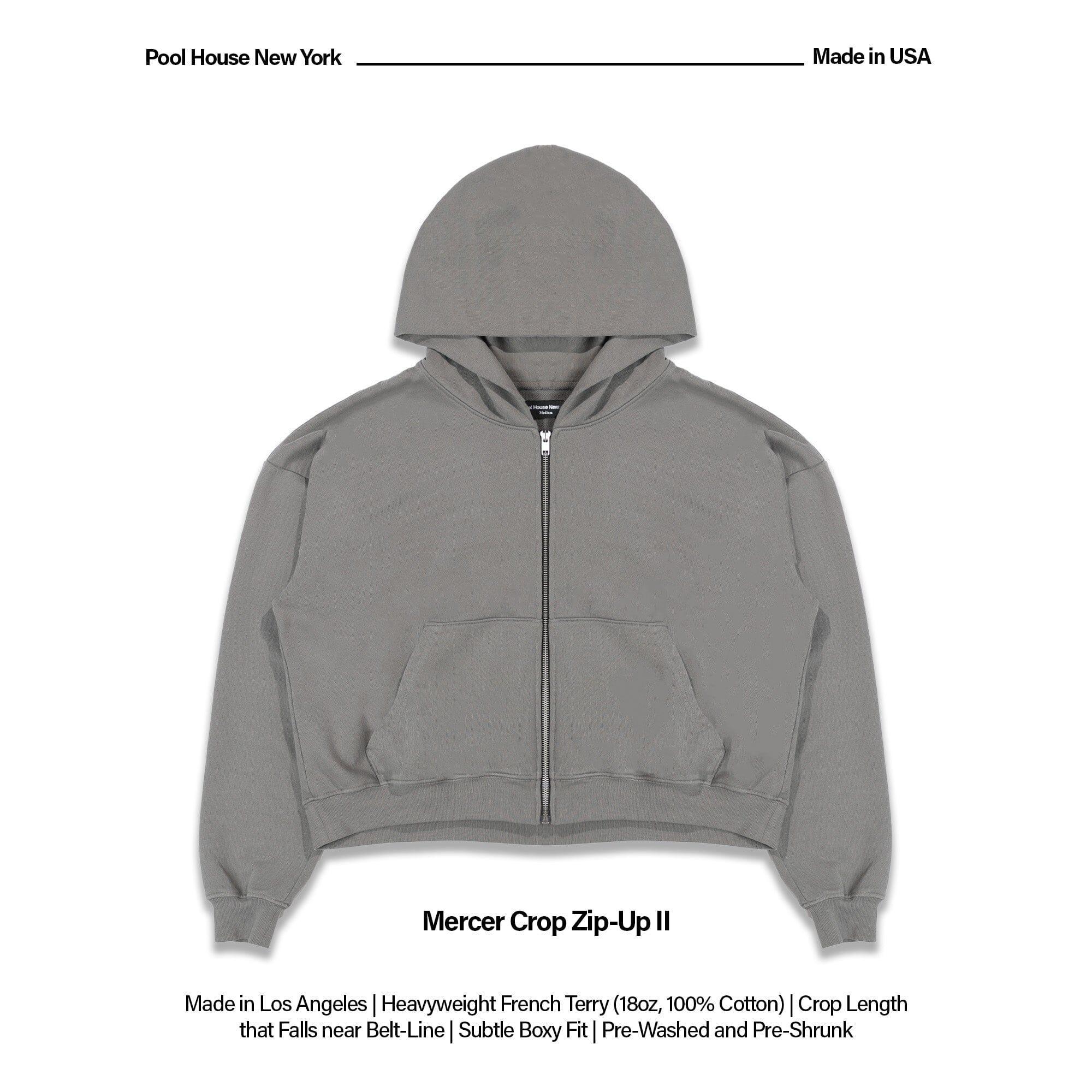 The Mercer Crop Zip II Male Product Image