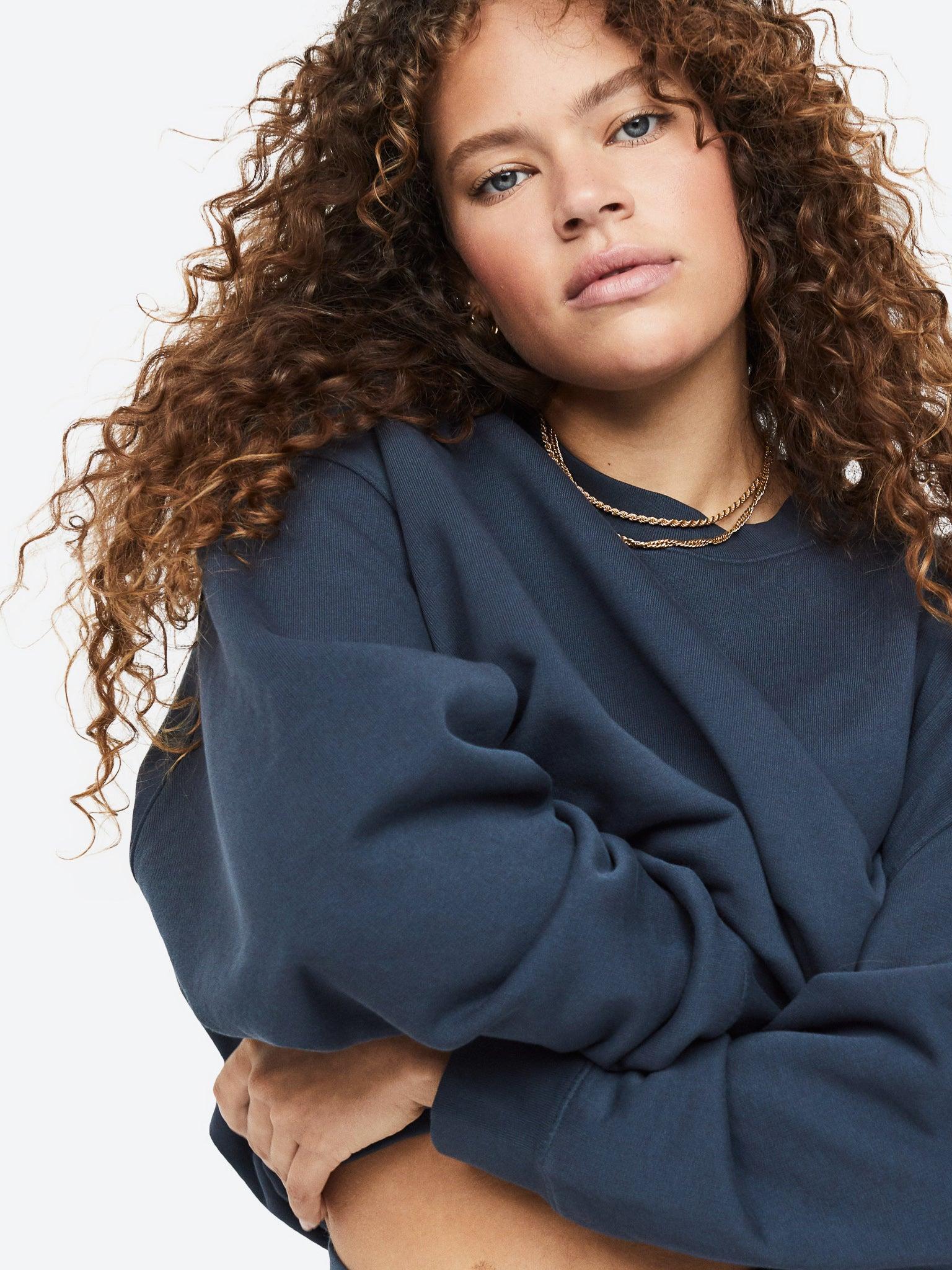 Organic Fleece Oversized Sweatshirt Female Product Image
