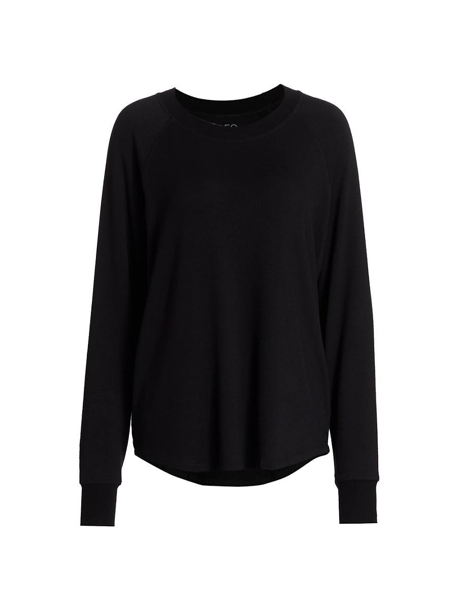 Splits59 Warm Up Curved Hem Sweatshirt Product Image