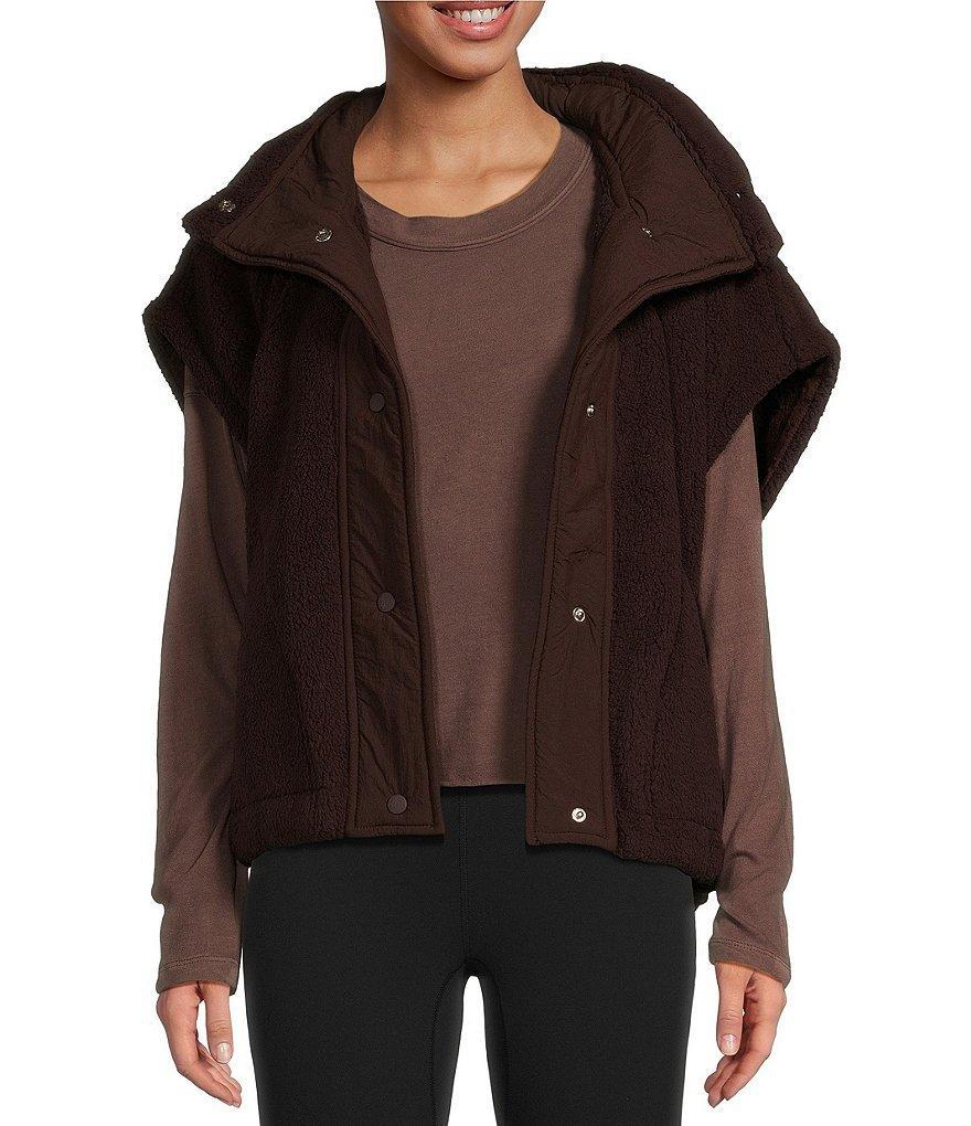 Free People FP Movement Scout It Out Sleeveless Fleece Vest Product Image