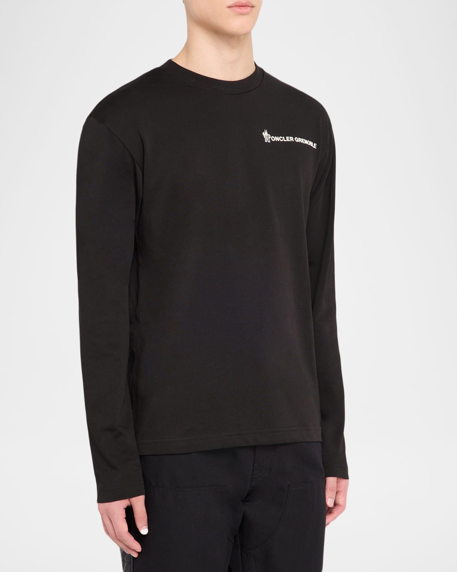 Mens Cotton Logo Long-Sleeve T-Shirt Product Image