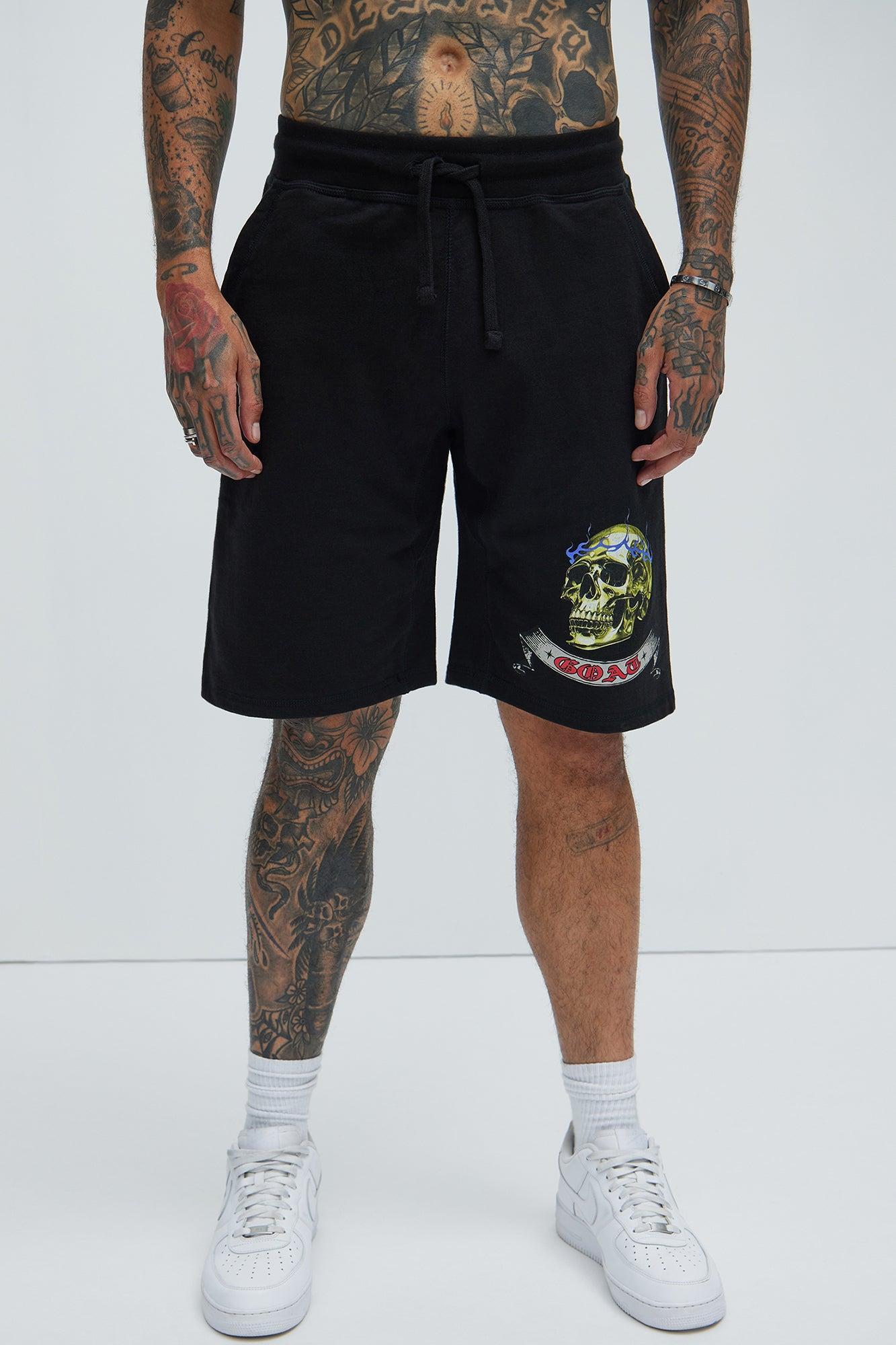 Crown GOAT Sweatshorts - Black Product Image
