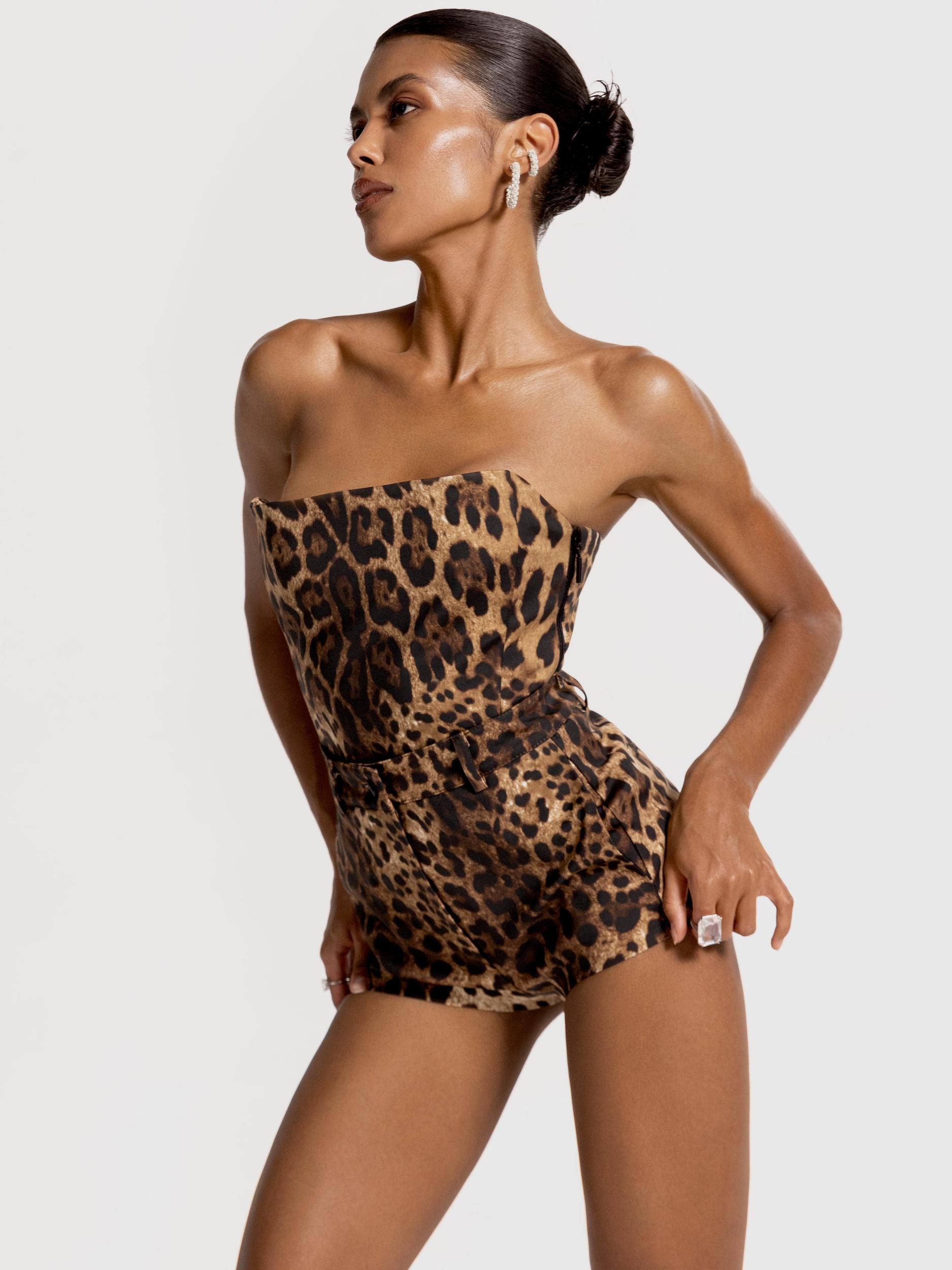 Etta bandeau in Leopard Product Image