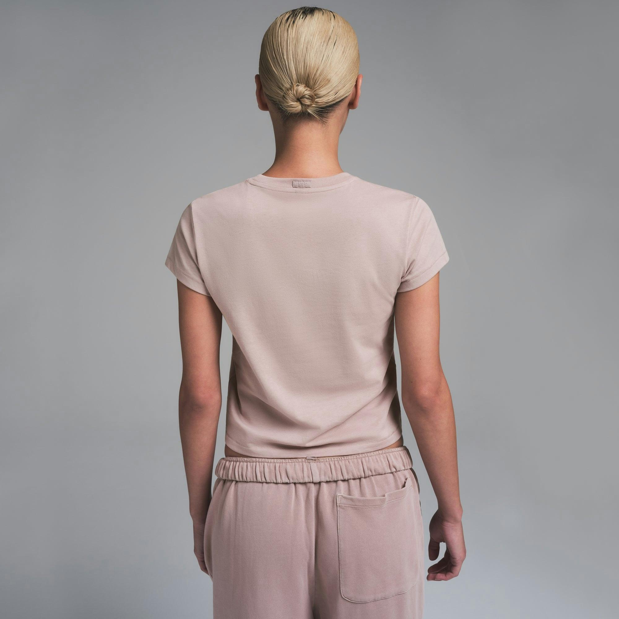 RELAXED TEES SHRUNKEN T-SHIRT | FAWN Product Image