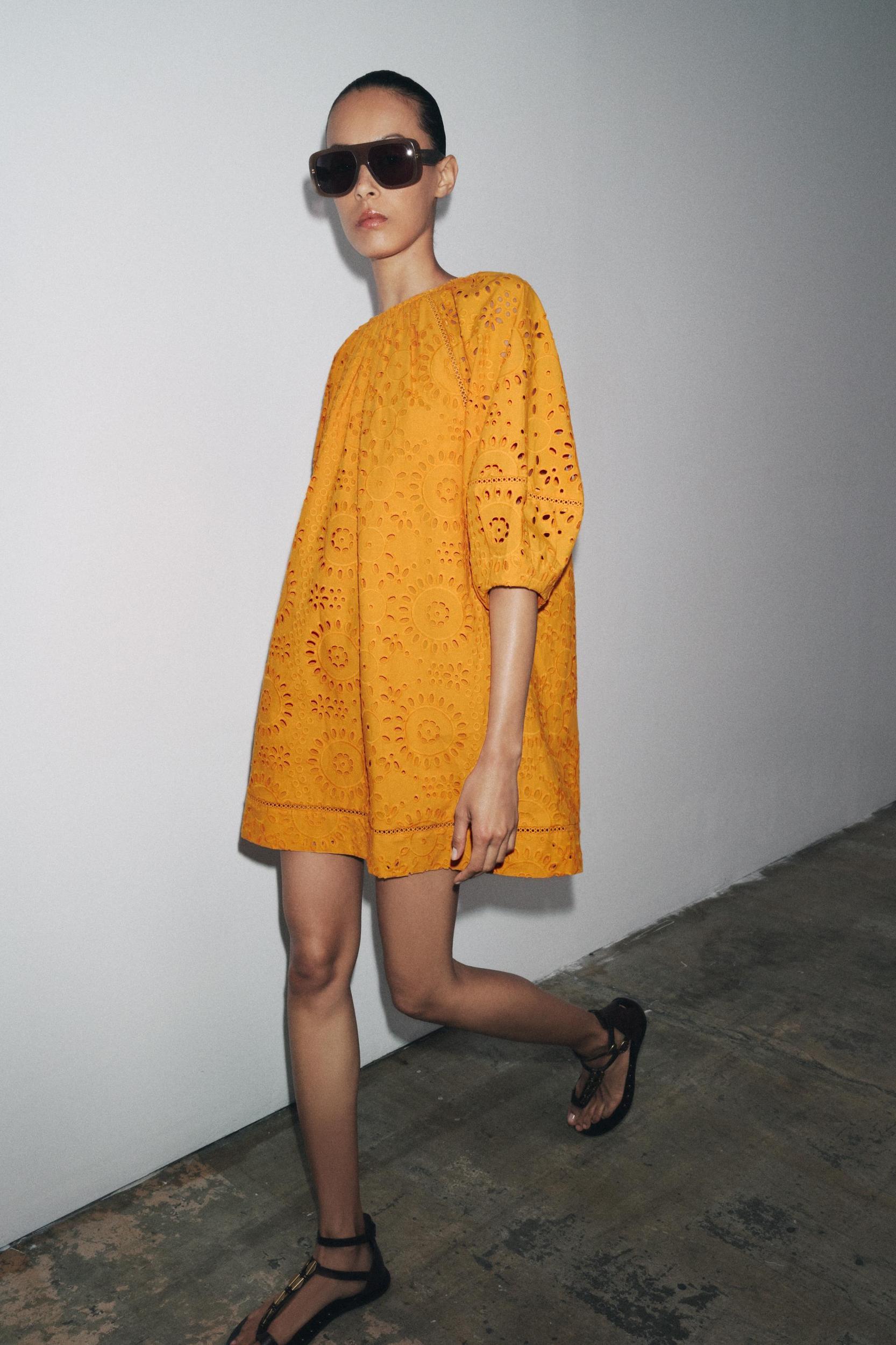 ZW COLLECTION EMBROIDERED SHORT DRESS Product Image