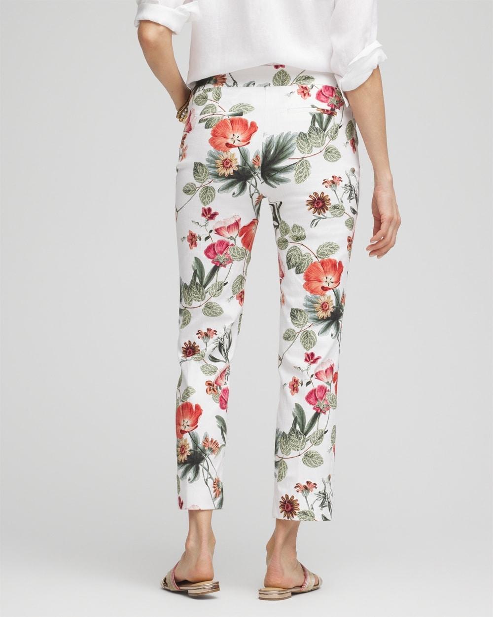 Brigitte™ Slub Cropped Pants Product Image
