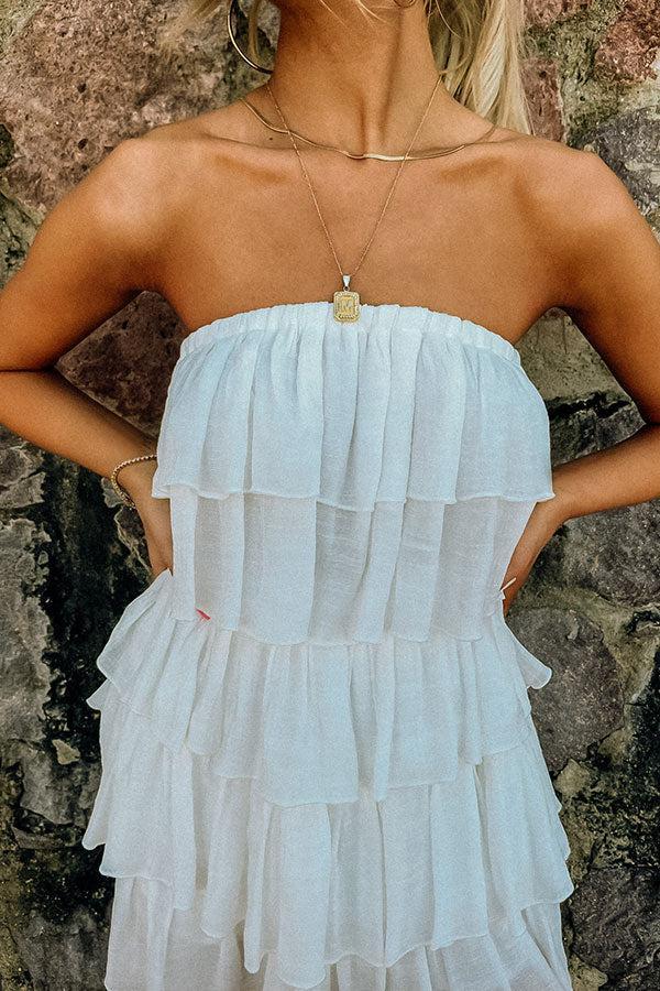 Beauty Filter Tiered Romper Product Image