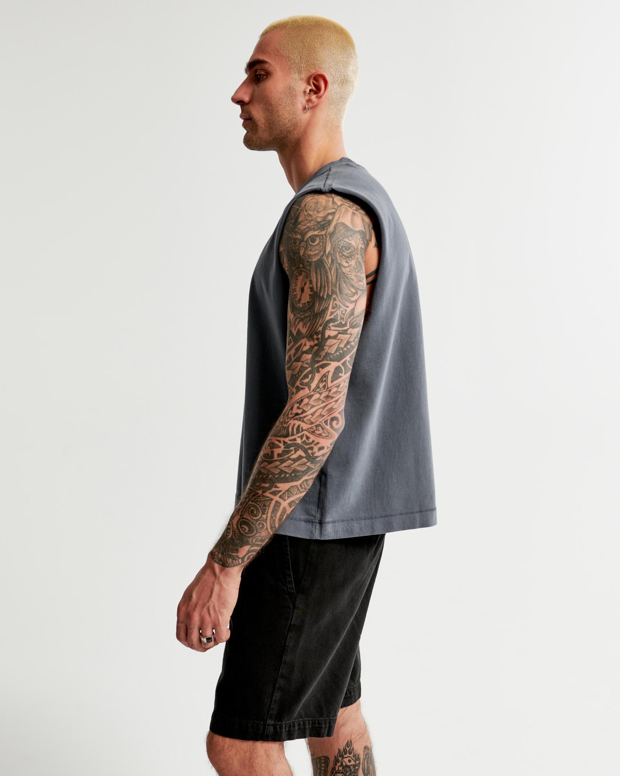 Premium Heavyweight Cropped Tank Product Image