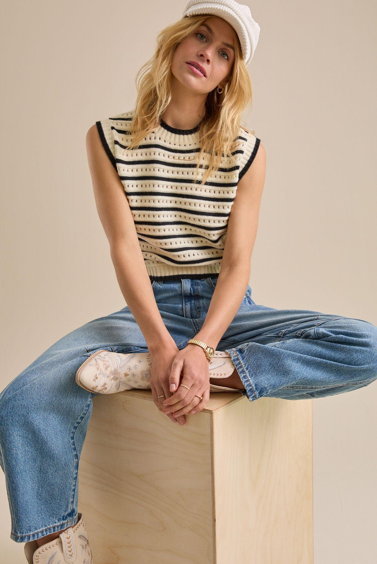 Eiden Oversized Sweater Vest Product Image