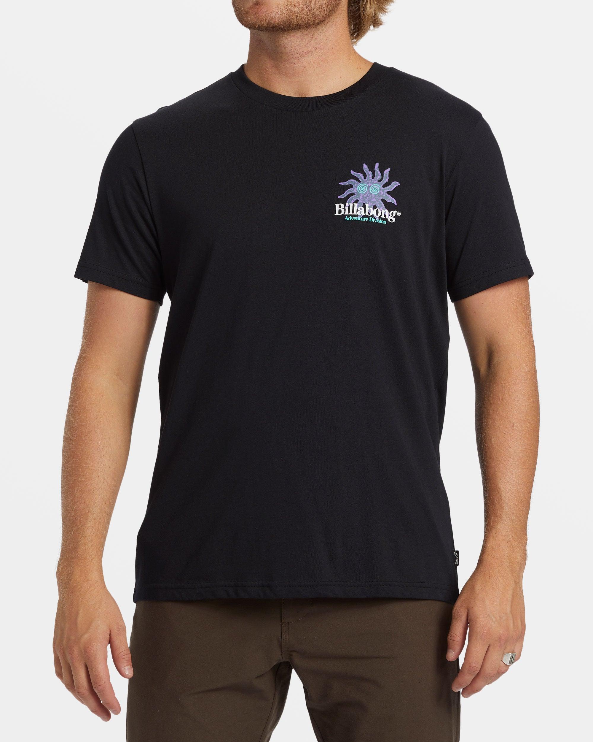 Up Rise T-Shirt - Black Male Product Image
