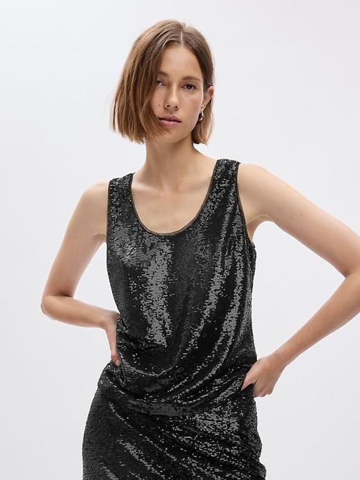 Sequin Tank Top Product Image