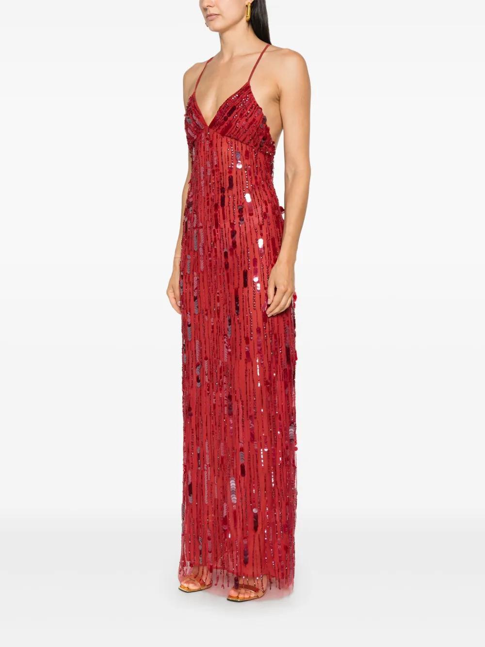 bead embellished dress Product Image