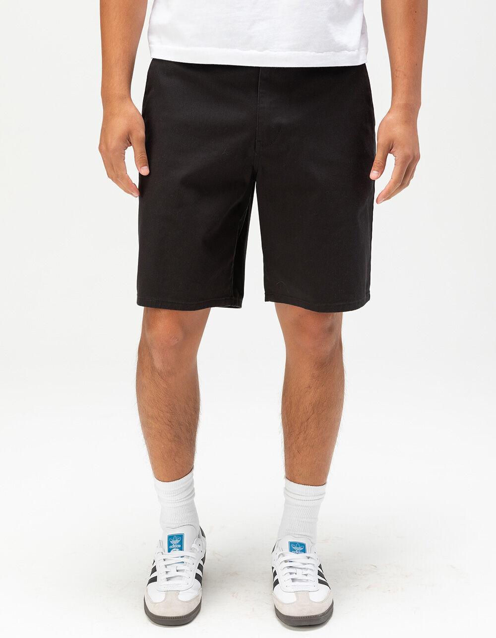 RSQ Mens Mid Length Chino Shorts - BLACK Product Image