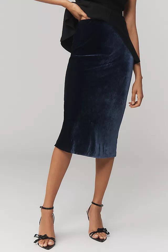 The Tilda Velvet Slip Skirt Product Image
