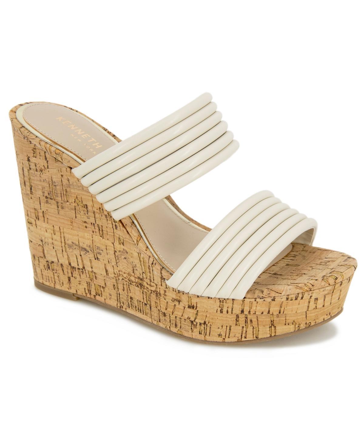 Kenneth Cole New York Cailyn (Ecru Smooth) Women's Wedge Shoes Product Image