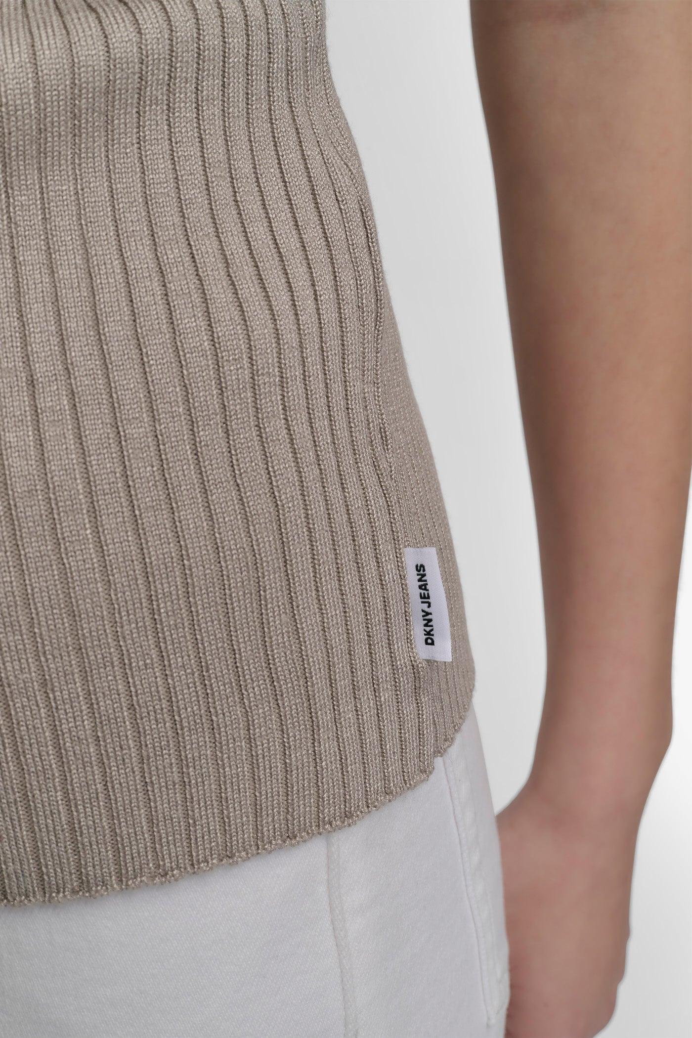 SHORT SLEEVE RIB POLO TEE Product Image