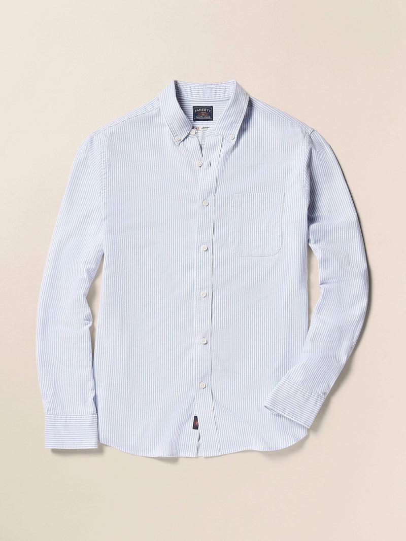 Supima Oxford Shirt - Classic Stripe Product Image