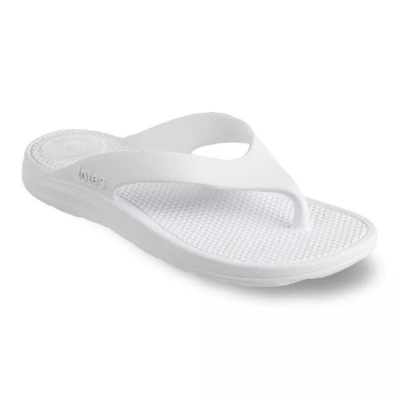 totes Sol Bounce Ara Women's Thong Sandals, Size: 8, White Product Image