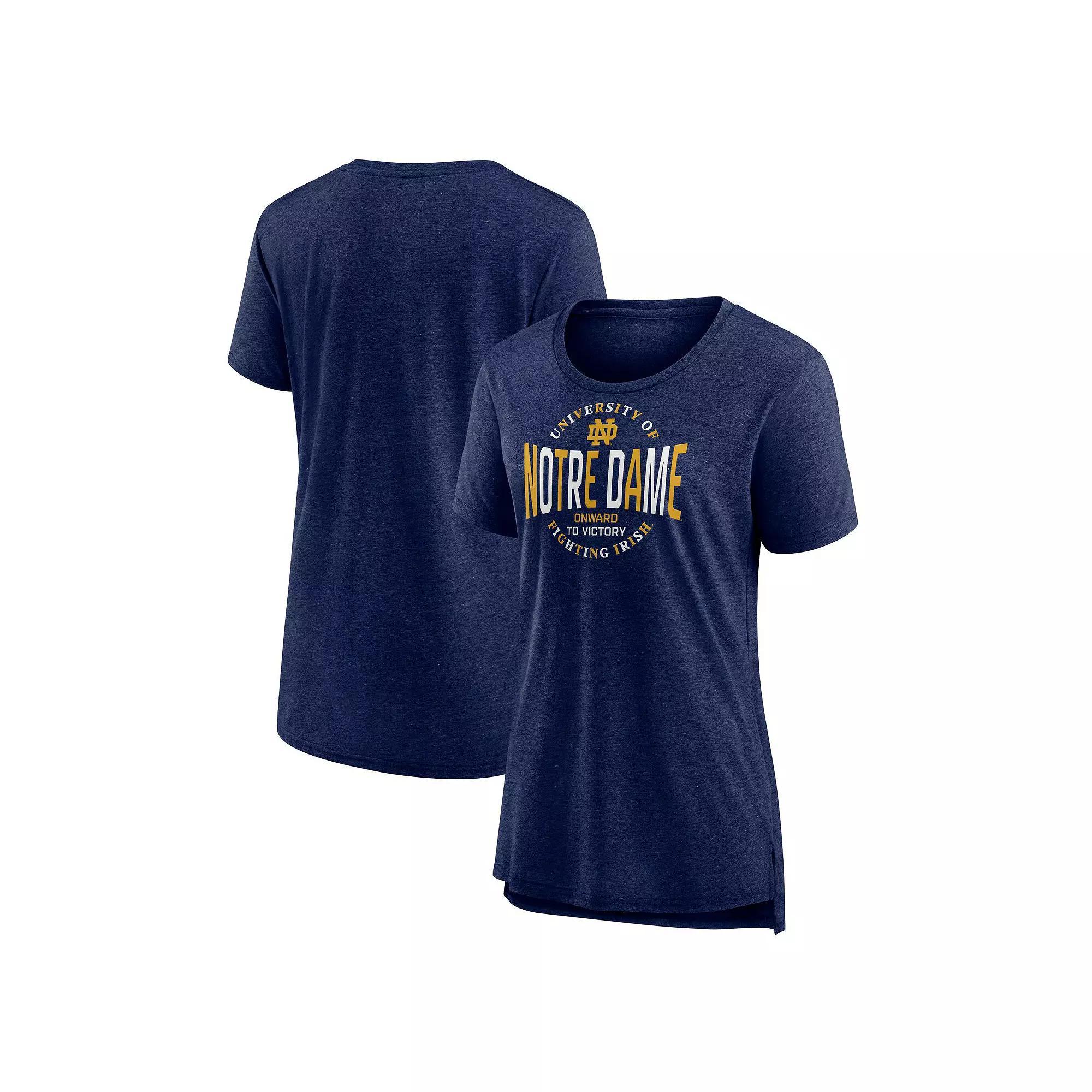 Women's Fanatics Royal Florida Gators True Classics Break It Down Tri-Blend T-Shirt, Size: XL, Blue Product Image