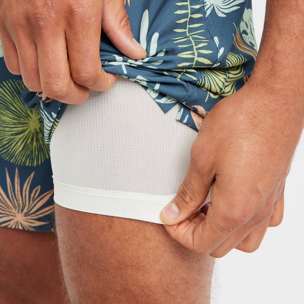 Men's 7" Swim Shorts with Boxer Brief Liner - Goodfellow & Co™ Product Image