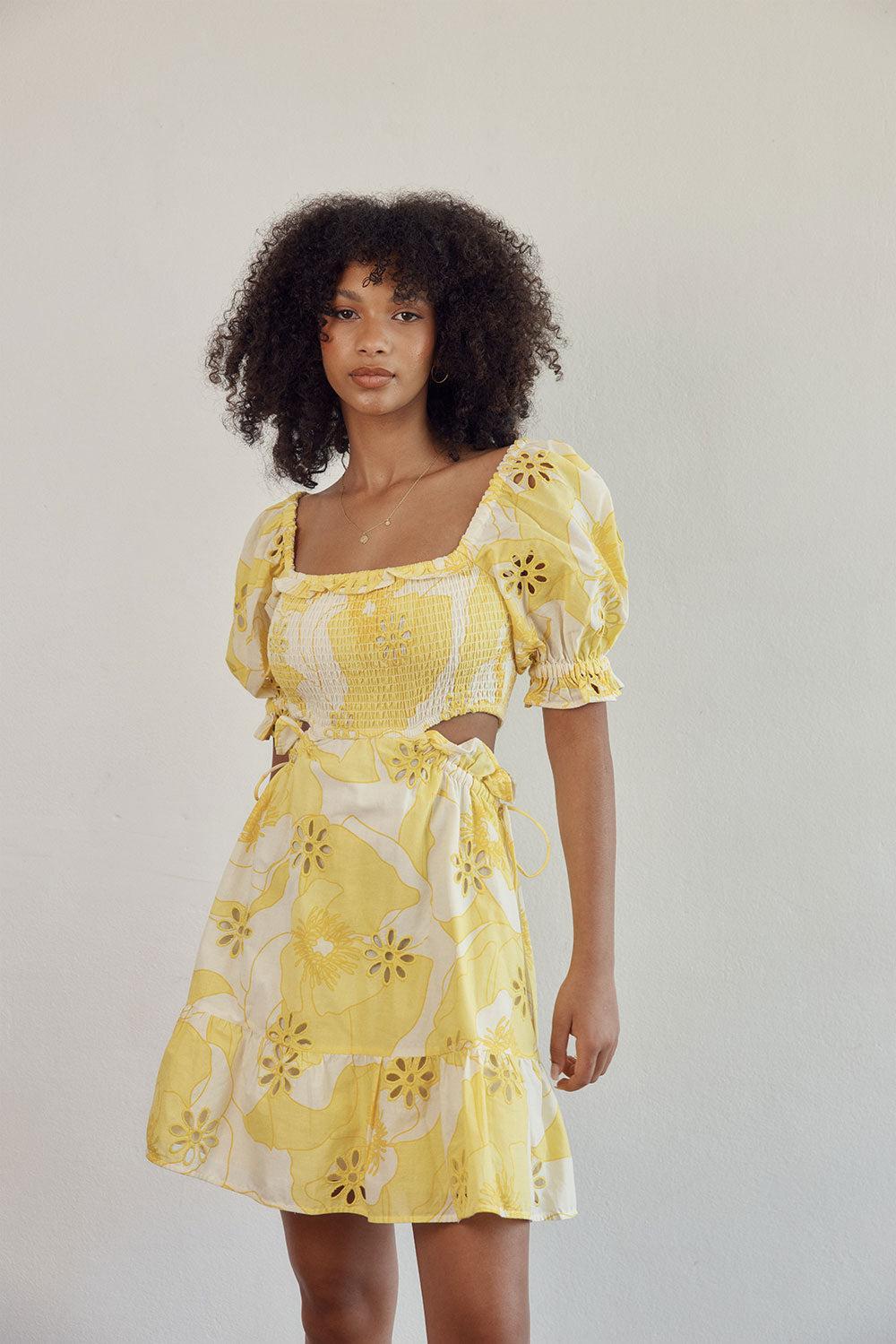 Mariz Shirred Dress Product Image
