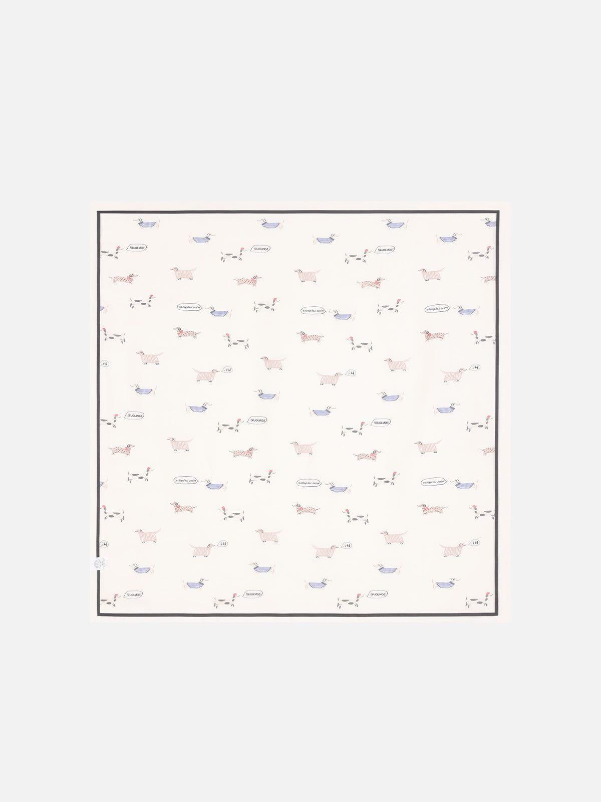 Animal Print Square Scarf Product Image