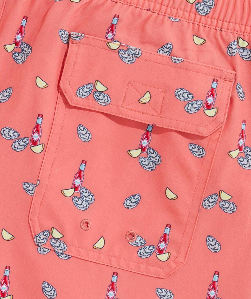 7 Inch Printed Chappy Swim Trunks Product Image