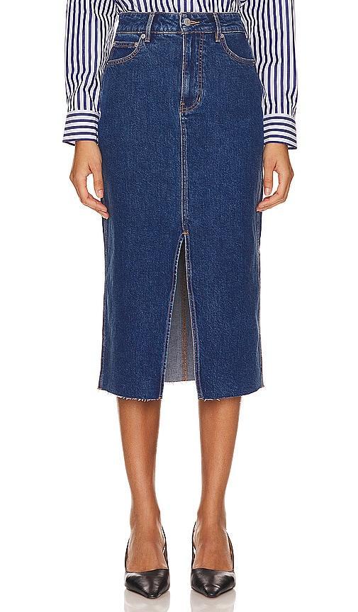 Victoria Long Midi Skirt Veronica Beard Product Image