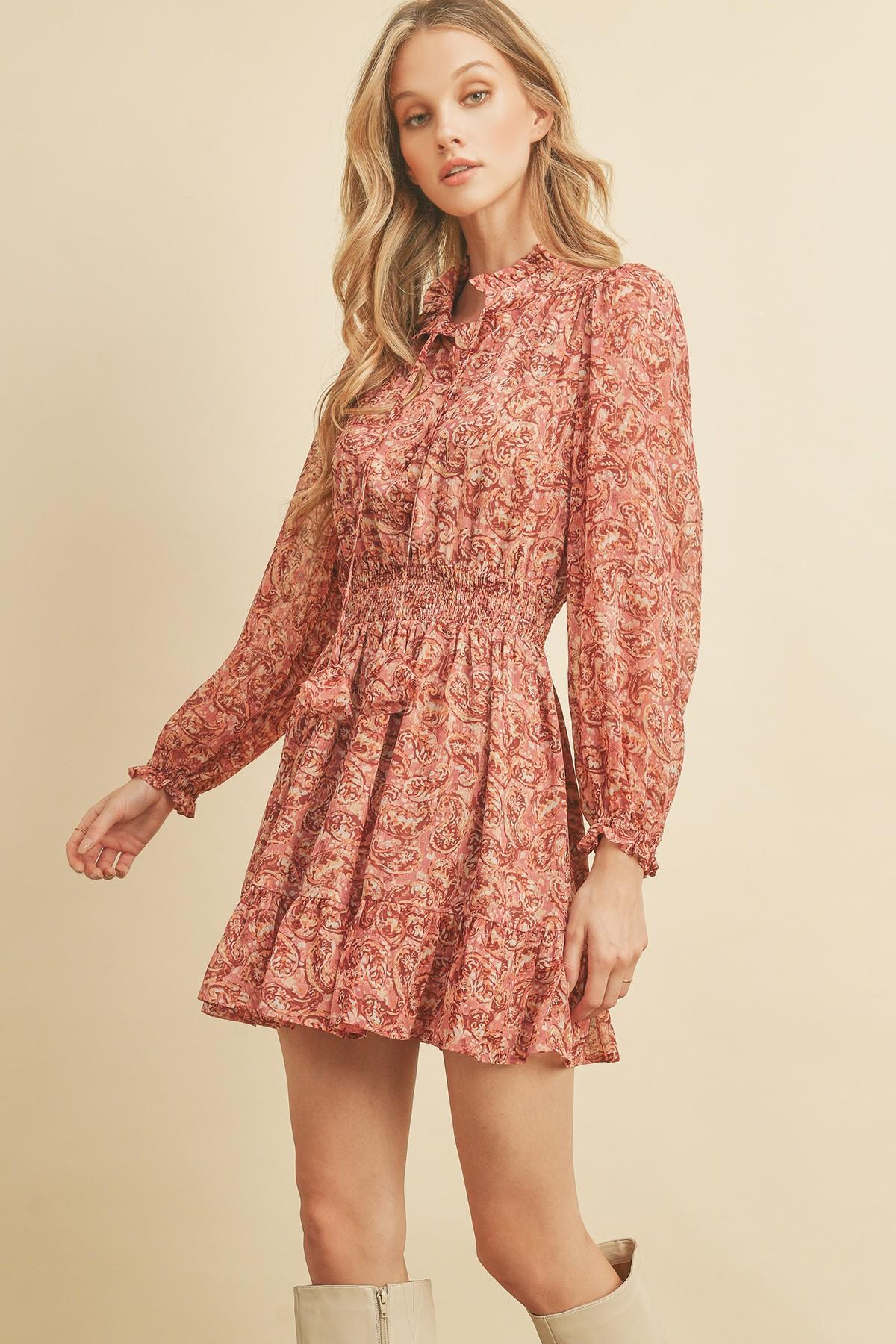 Porch Swing Kisses Dress Product Image