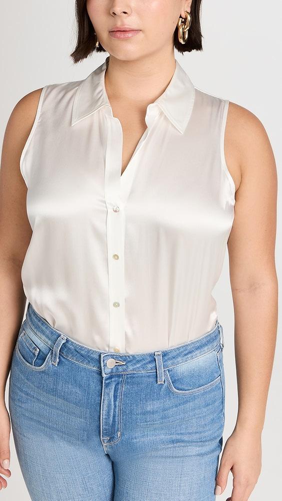 L'AGENCE Emmy Sleeveless Blouse | Shopbop Product Image