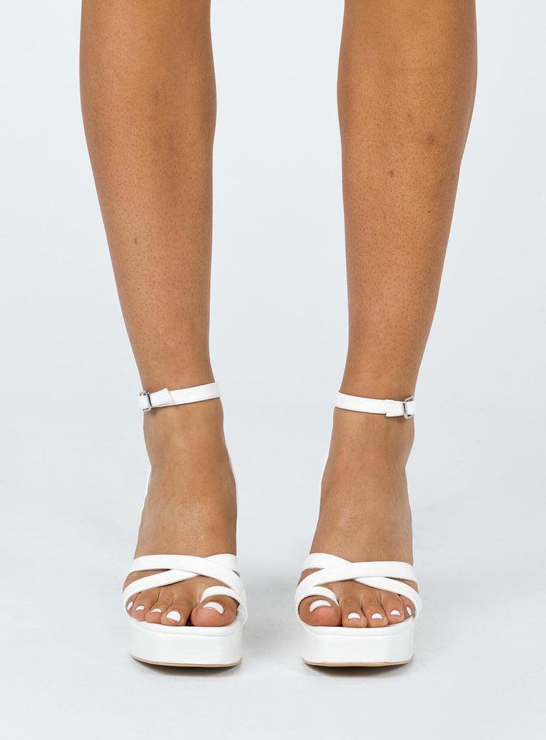 Caprice Heels White Product Image