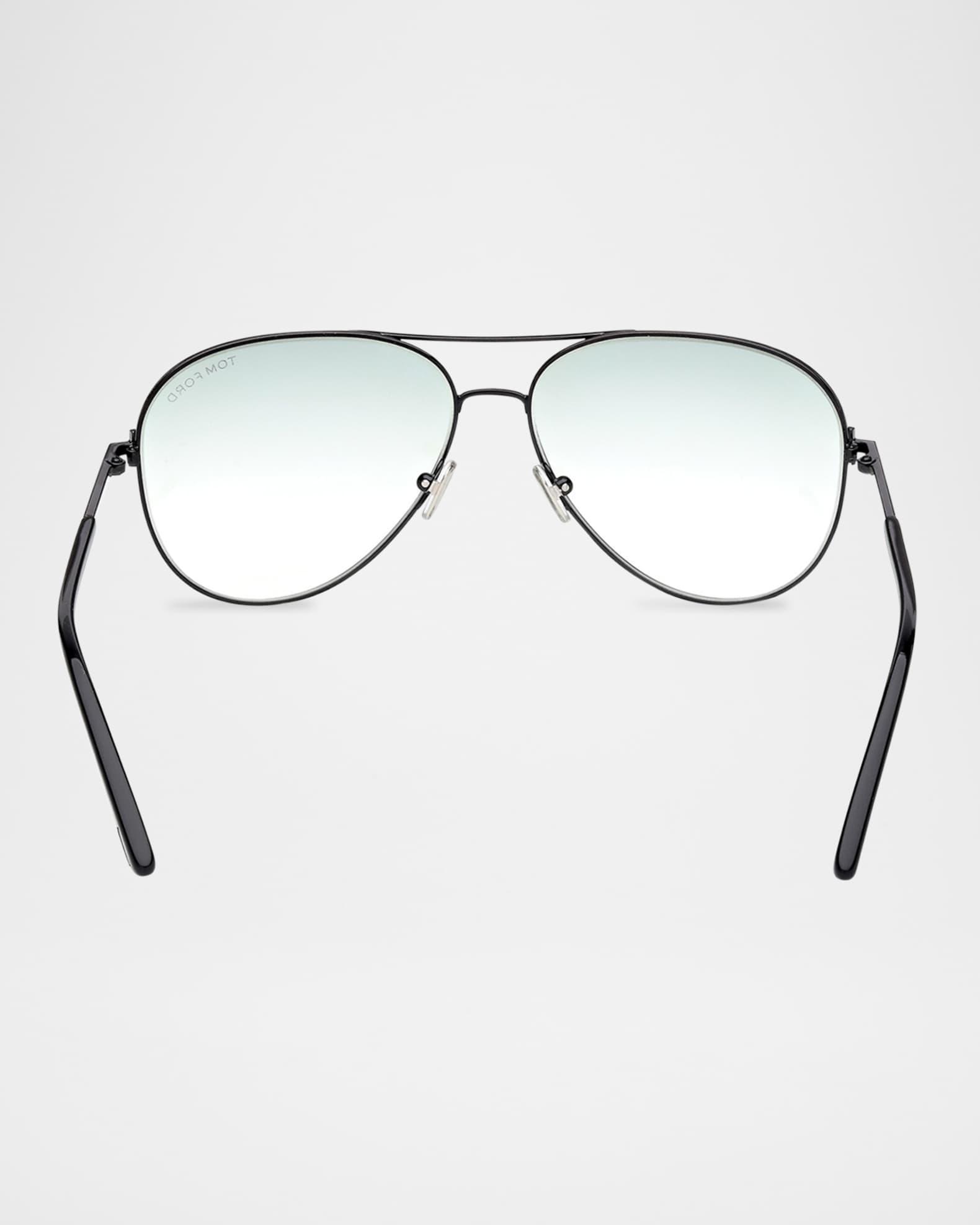 Clark Metal Aviator Sunglasses Product Image
