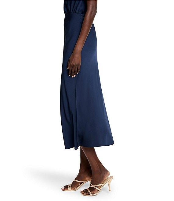 NIC + ZOE Social Edit Crepe A-Line Slip Skirt Product Image