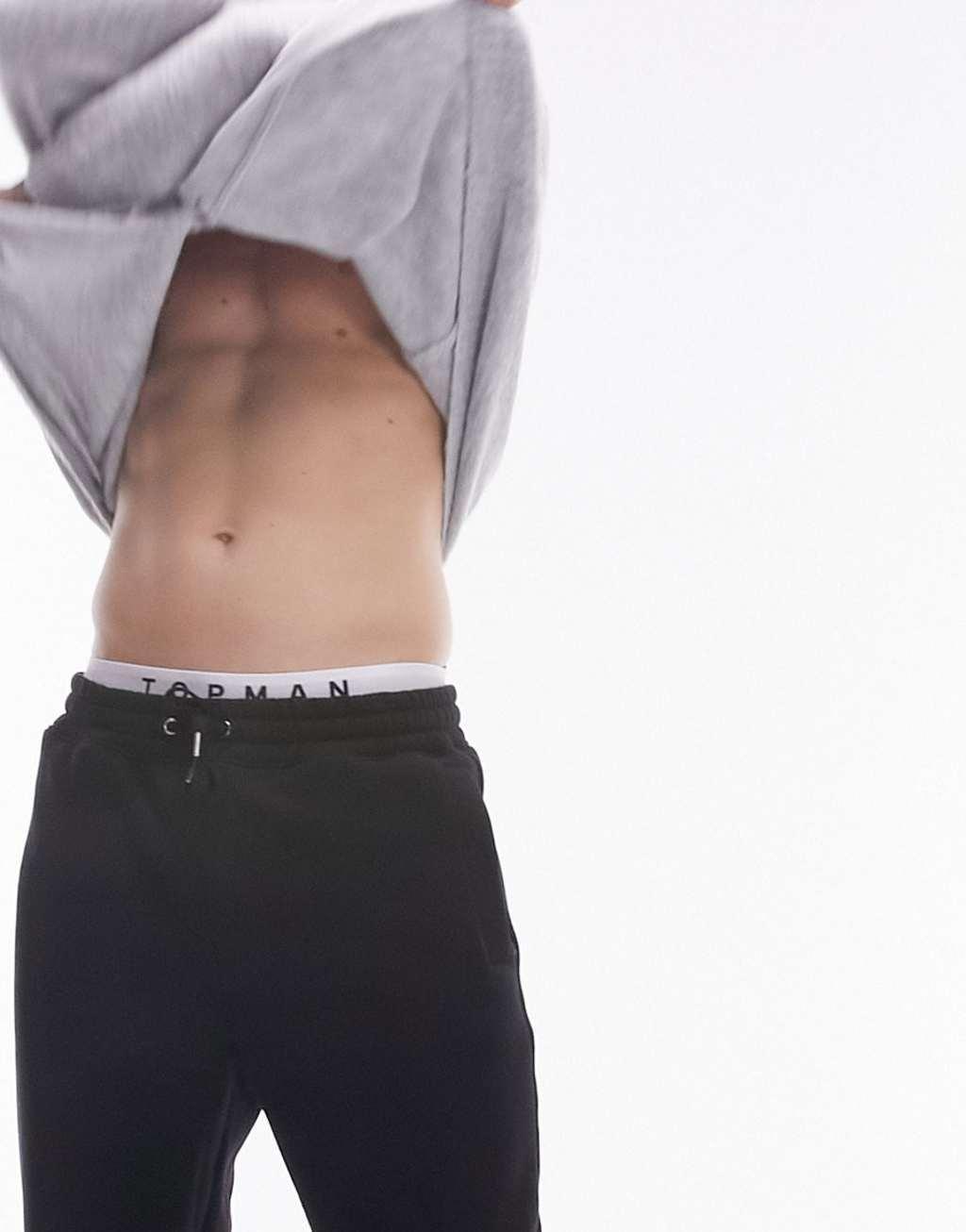 Topman straight leg sweatpants Product Image
