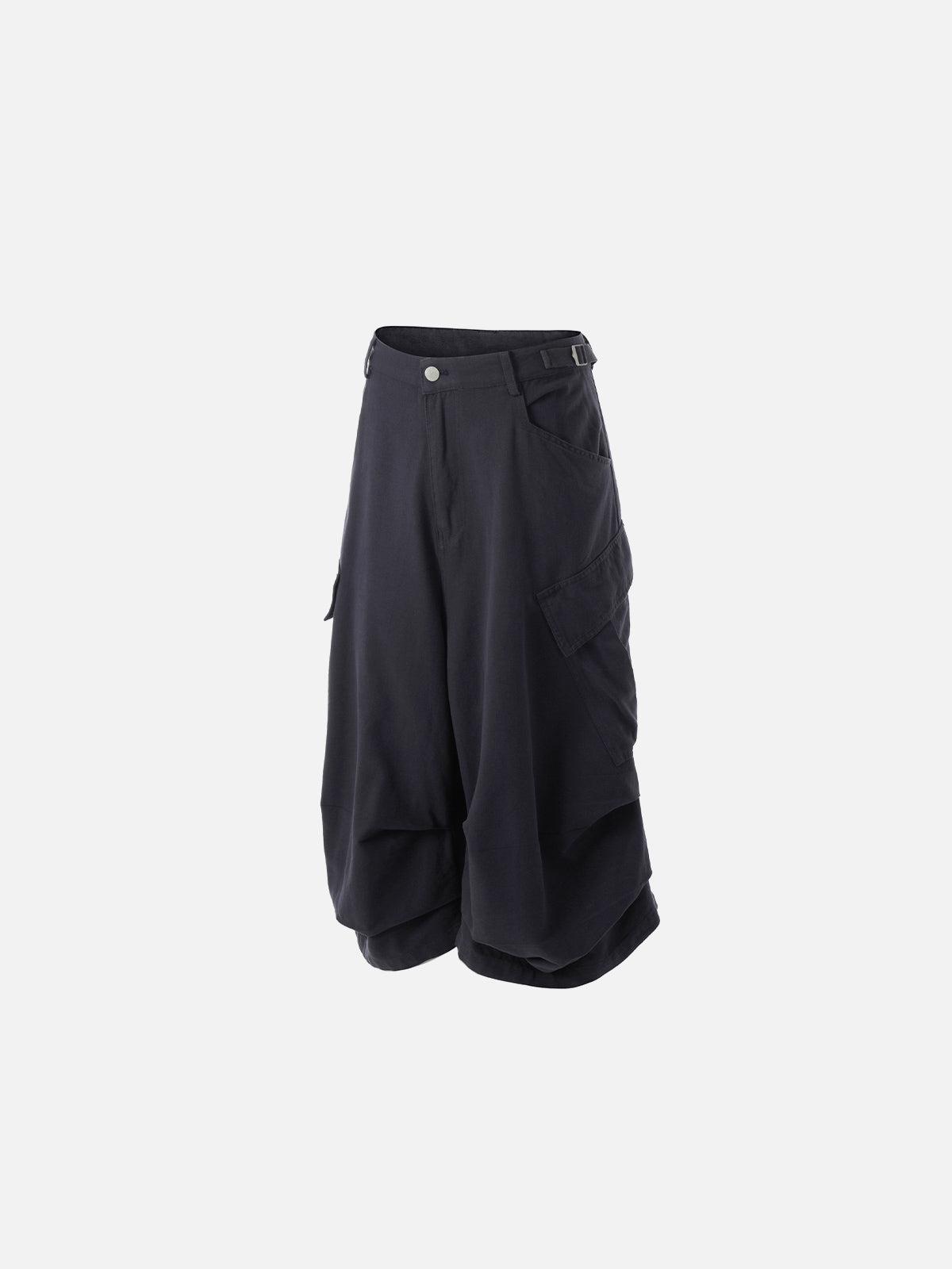 Aelfric Eden Wrinkle Big Pocket Baggy Longline Shorts Product Image