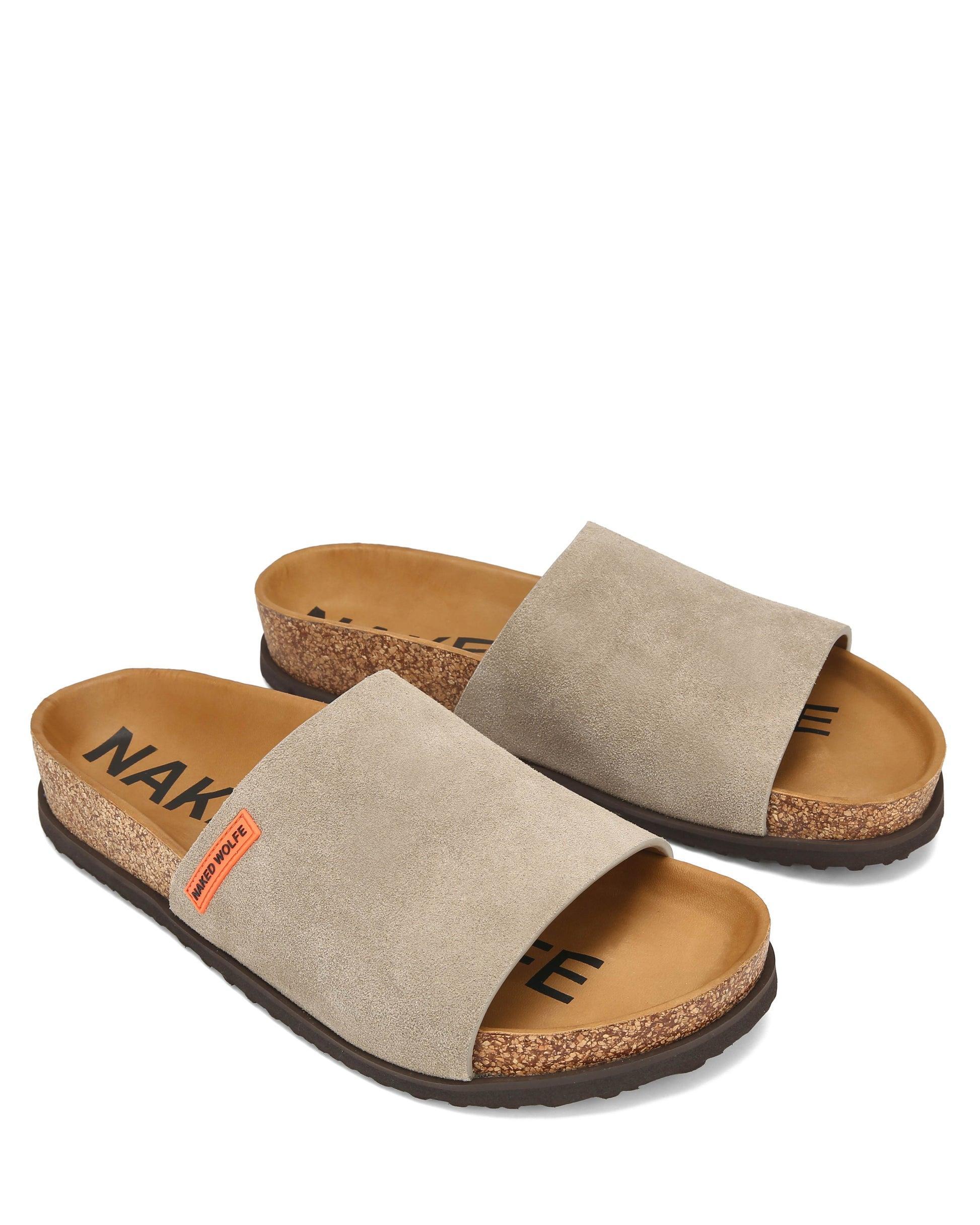 Moody Taupe Suede Product Image